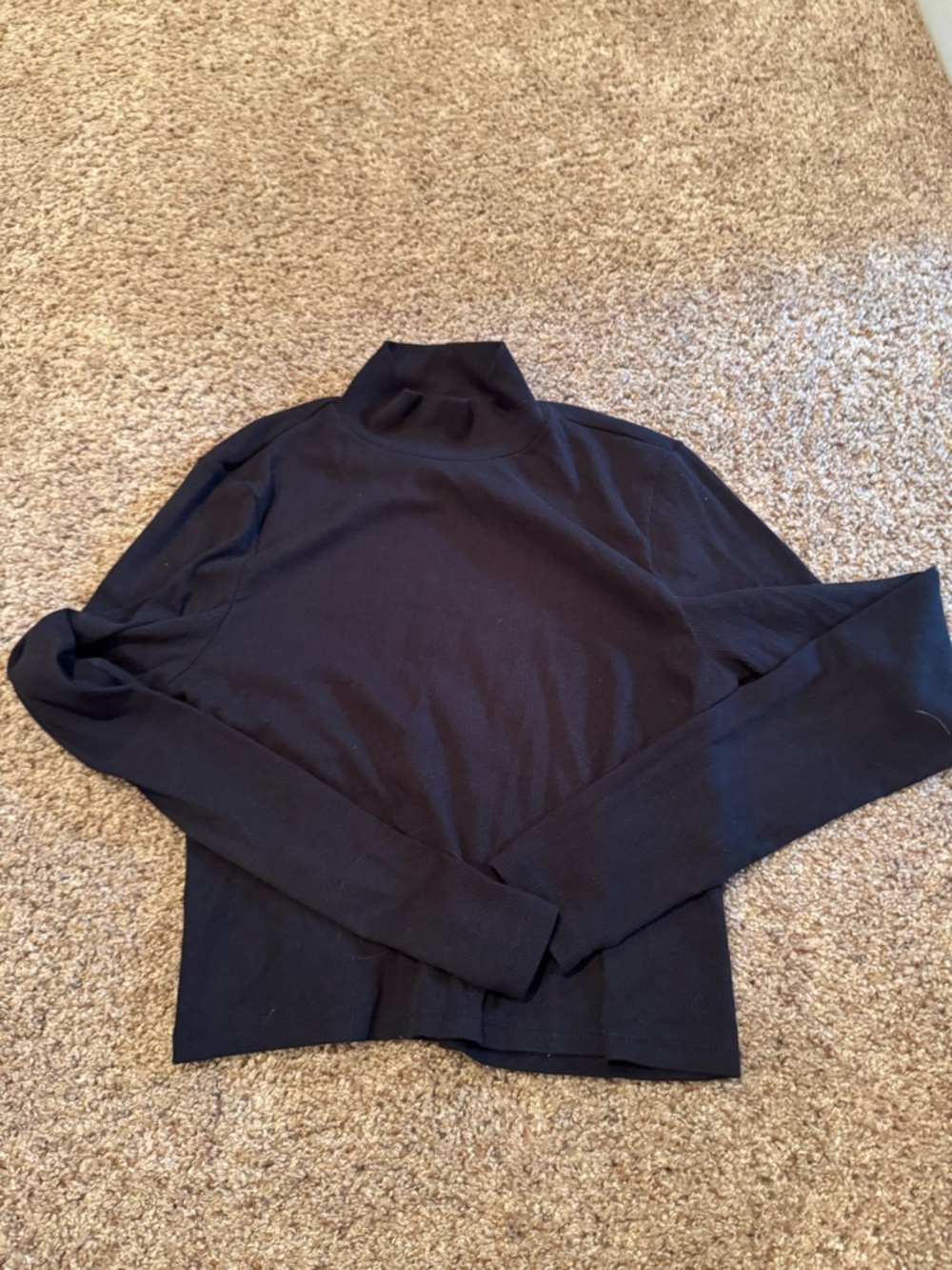 Women’s Black Turtleneck Sweater